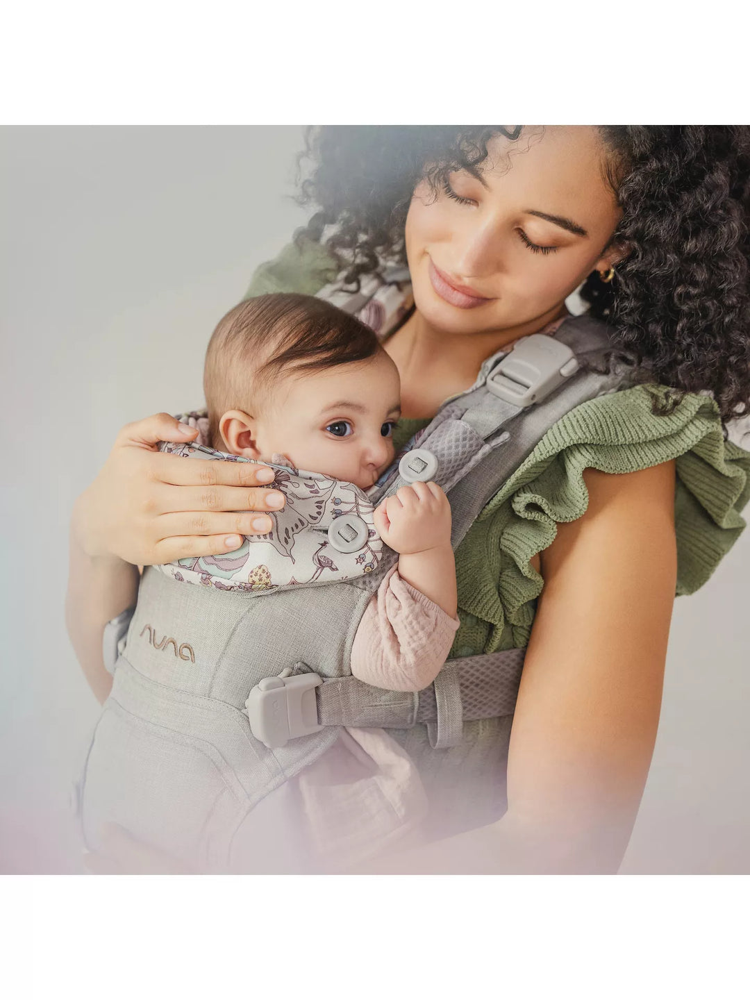 Nuna X Liberty Cudl Clik Fantasy Land Collection Baby Carrier