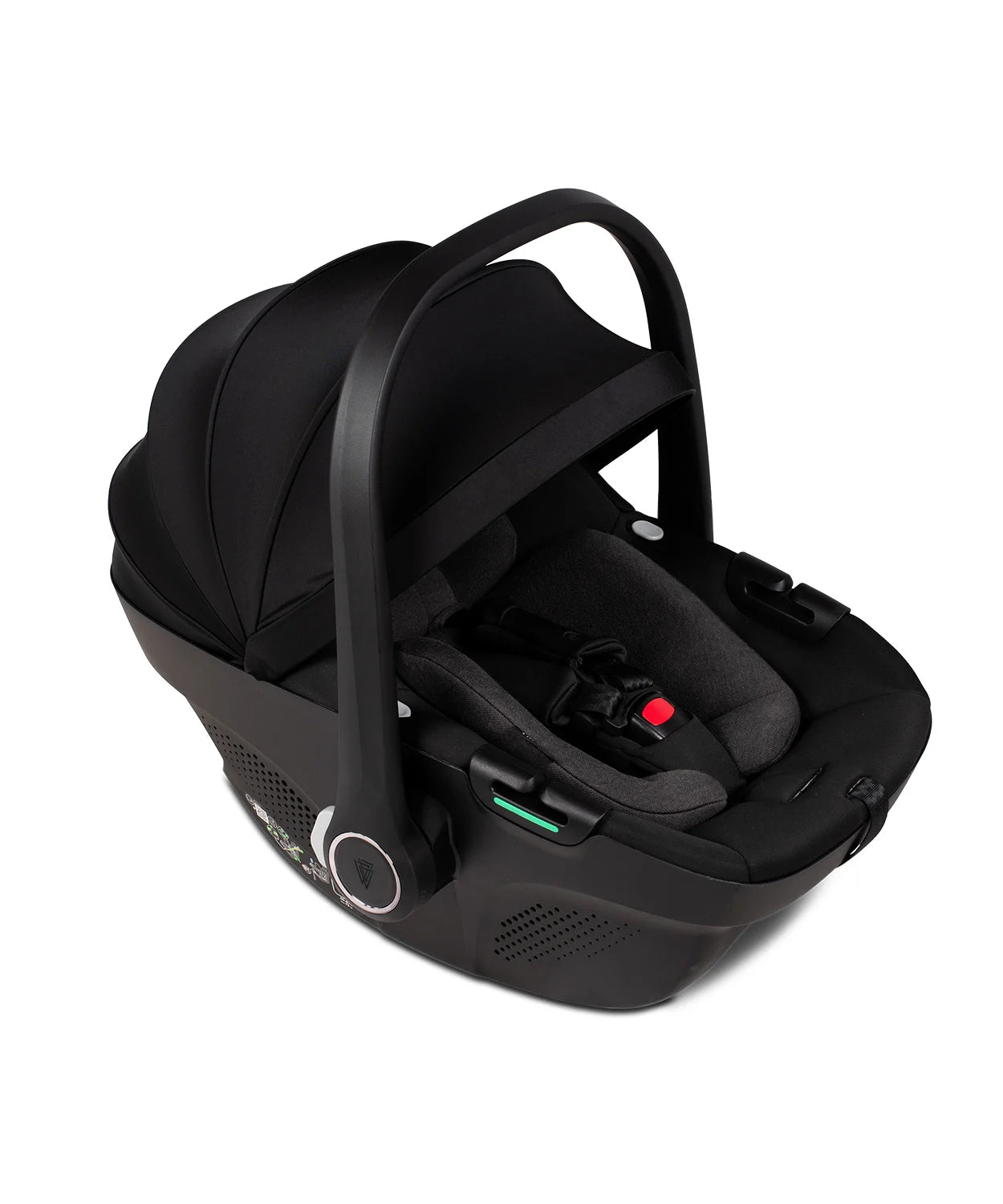 Venicci Claro 3 in 1 with Tiago Black Car Seat Travel System Bundle, Almond Pre Order Mid July Delivery