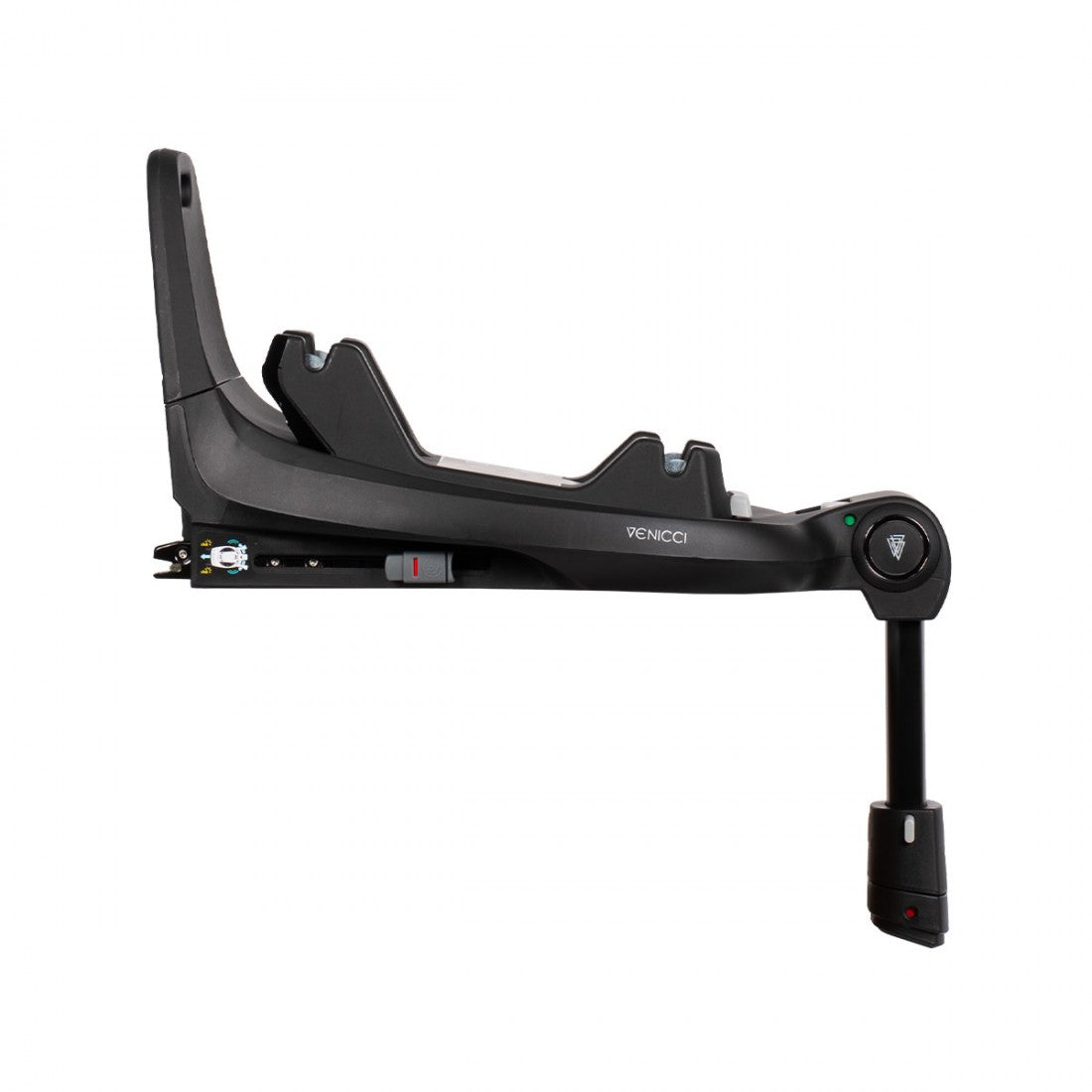 Venicci Claro 3 in 1 with Tiago 360 Beige Car Seat + Base Complete Travel System Bundle, Almond