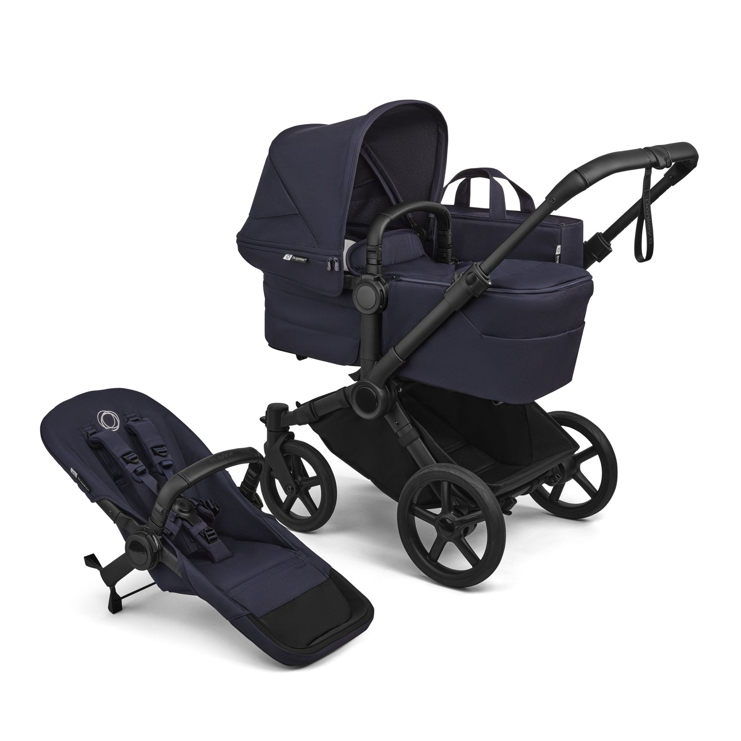 Bugaboo Donkey 6 Twin Stroller Deep Indigo
