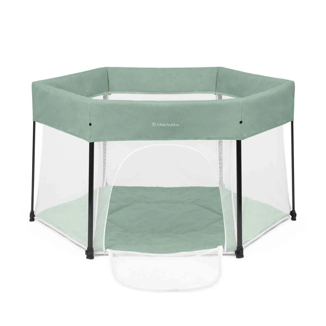 Ickle Bubba Fiesta Pop Up Play Pen Sage Pre Order Mid April Delivery