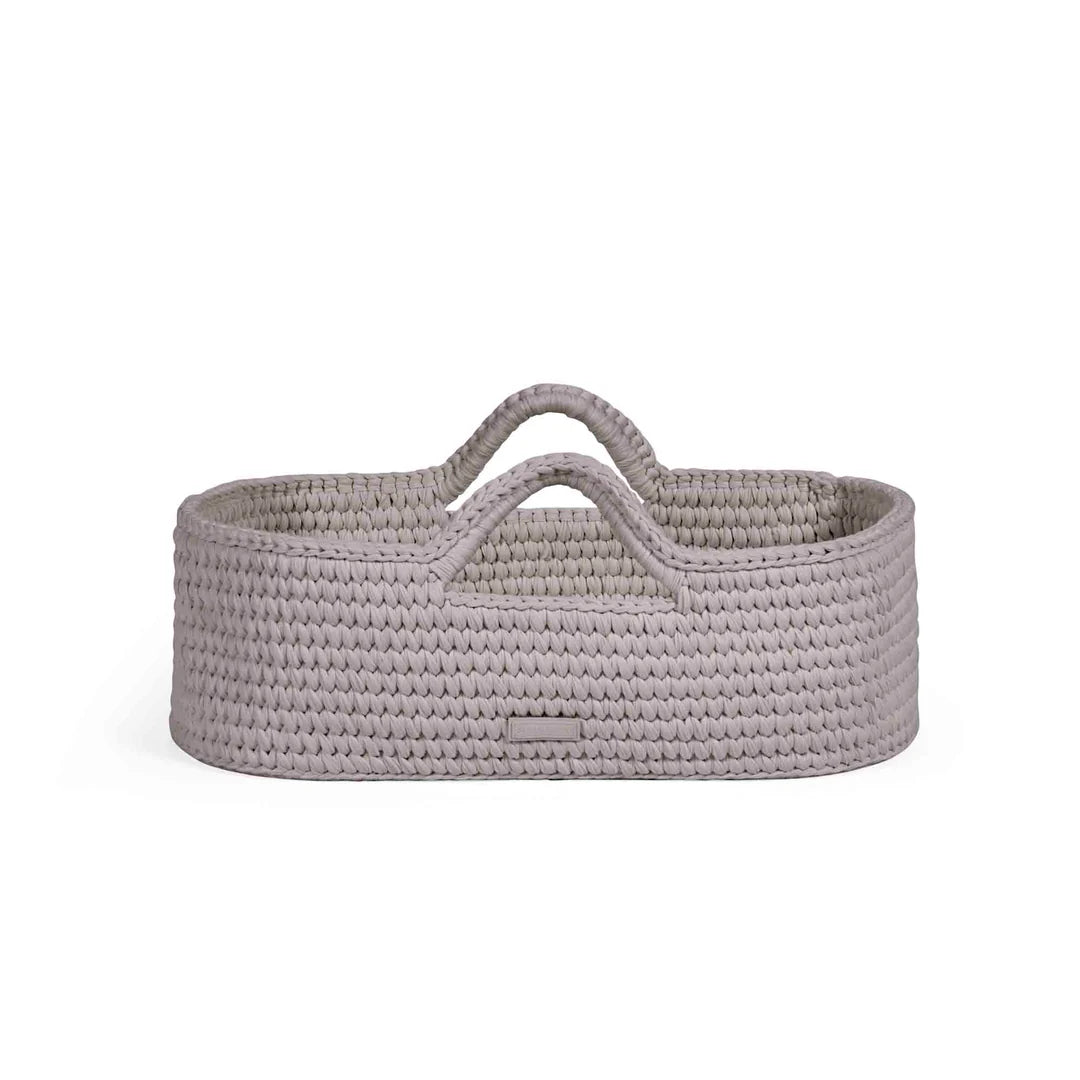 Ickle Bubba Nova Basket And Stand Crochet Tawny With White Stand