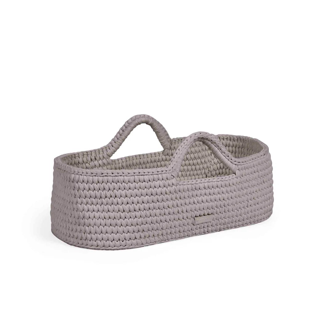 Ickle Bubba Nova Basket And Stand Crochet Tawny With White Stand