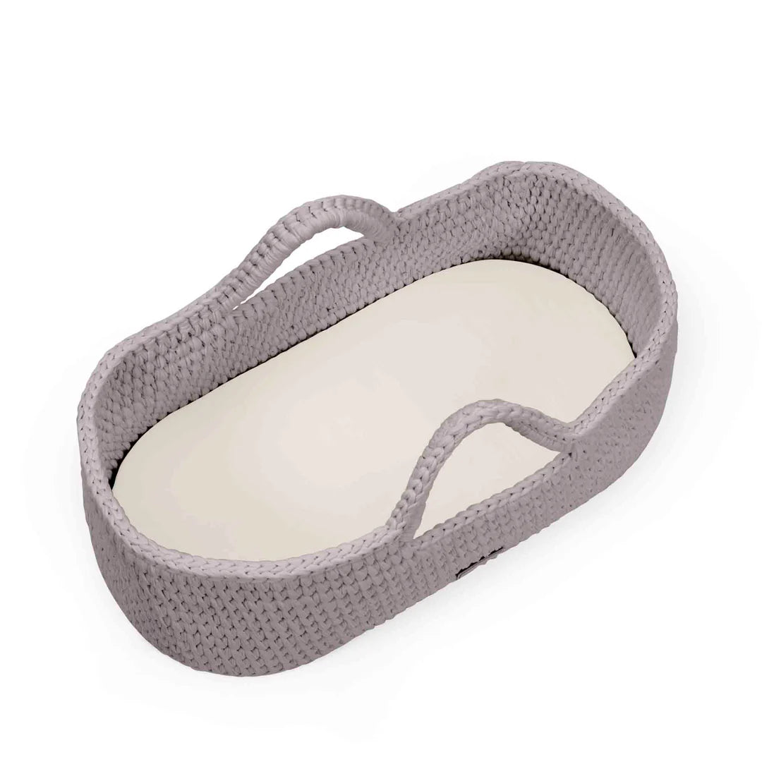 Ickle Bubba Nova Basket And Stand Crochet Tawny With White Stand