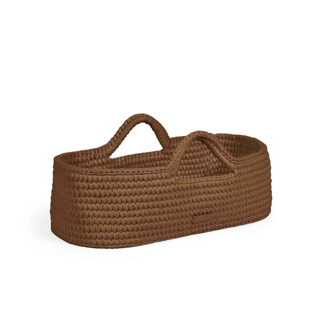 Ickle Bubba Nova Basket And Stand Crochet Tawny With White Stand
