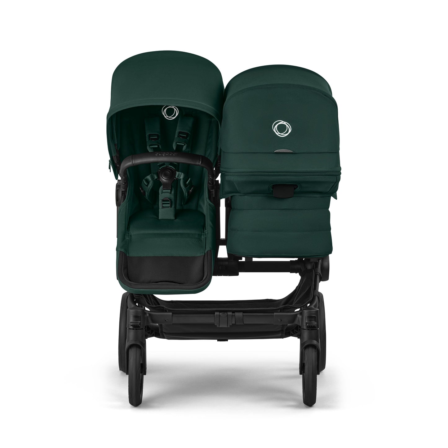 Bugaboo Donkey 6 Double Pushchair Fern Green
