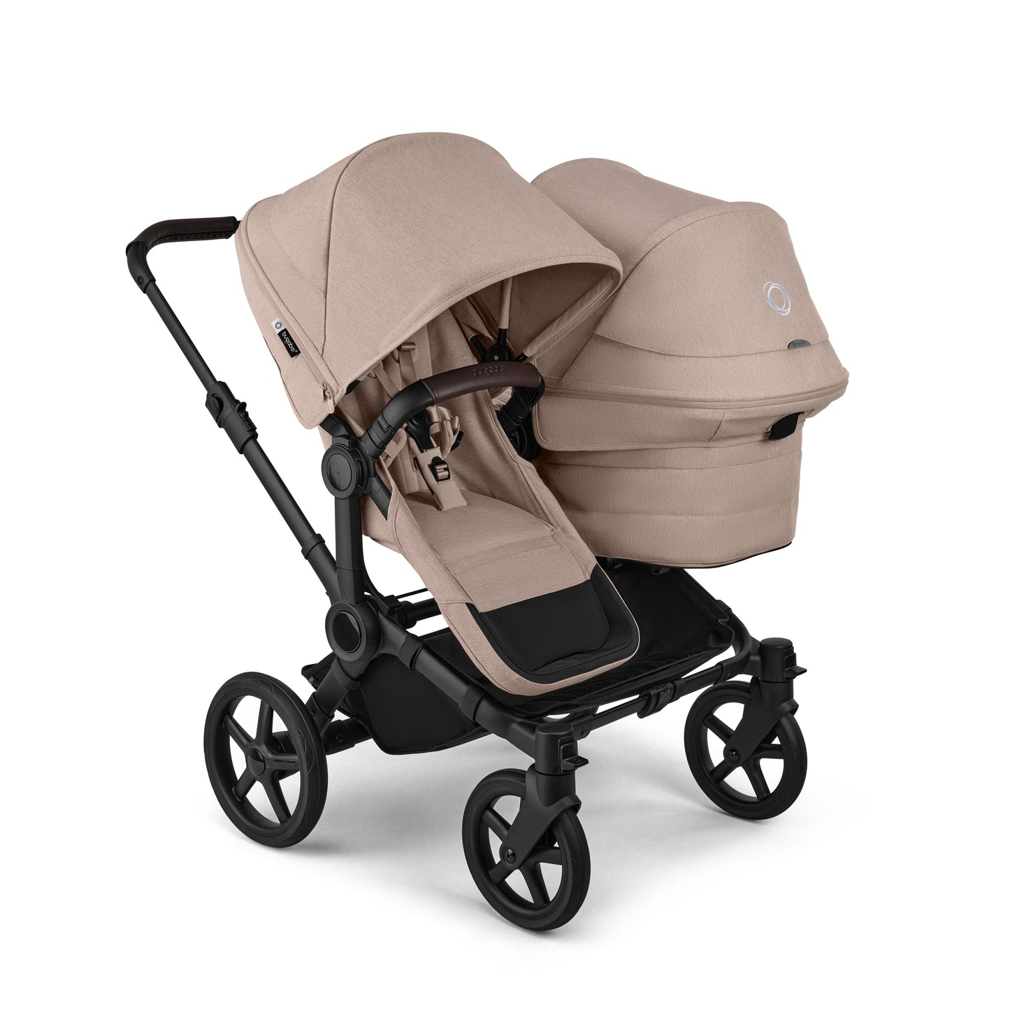 Bugaboo Donkey 6 Double Ultimate Cloud T Newborn Bundle Desert Taupe