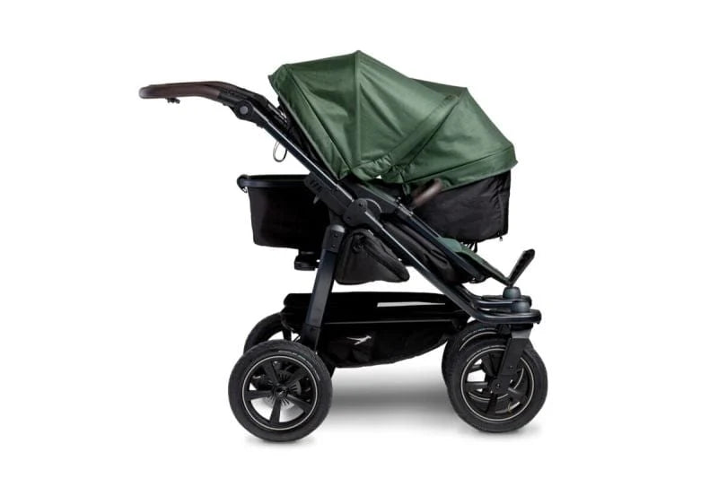 TFK Duo Twin Double Stroller Combi Seat Units - Olive