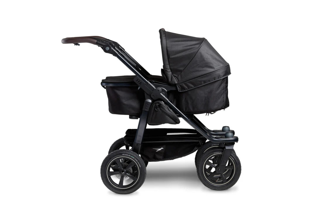 TFK Duo Twin Double Stroller Combi Seat Units - Schwarz