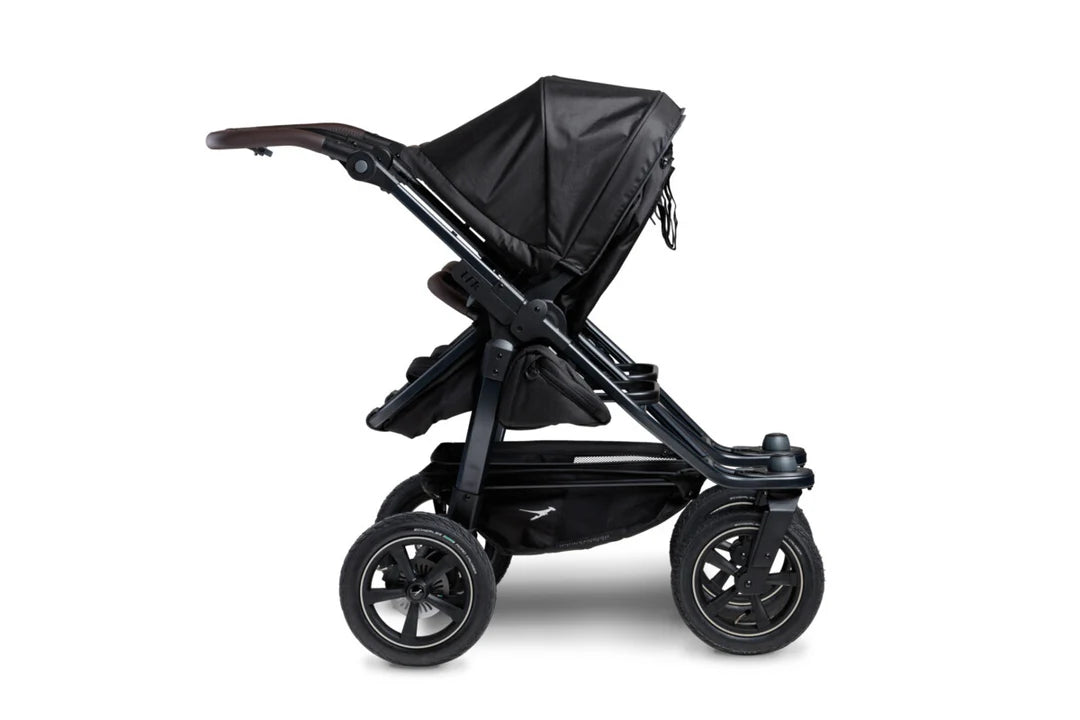 TFK Duo Twin Double Stroller Combi Seat Units - Schwarz