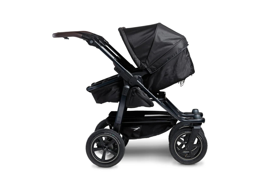 TFK Duo Twin Double Stroller Combi Seat Units - Schwarz