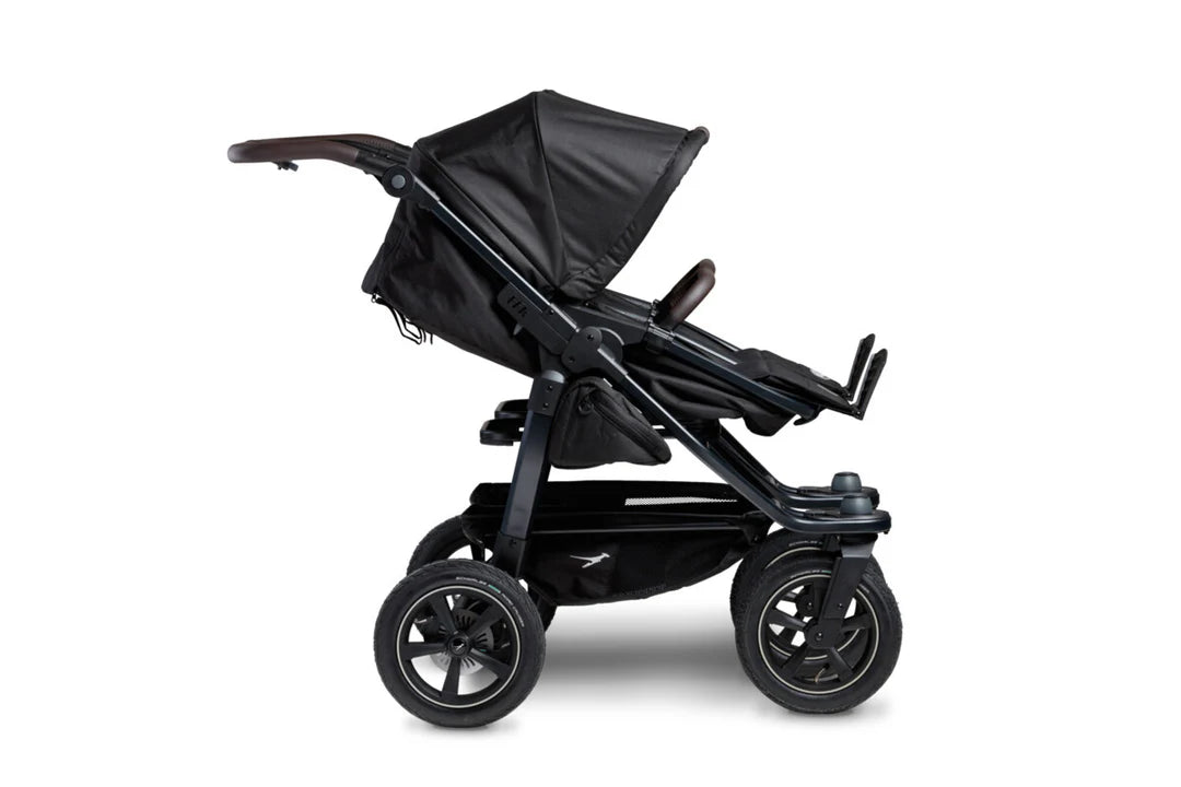 TFK Duo Twin Double Stroller Combi Seat Units - Schwarz