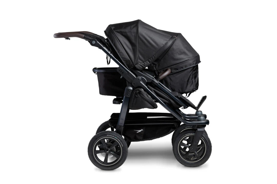 TFK Duo Twin Double Stroller Combi Seat Units - Schwarz