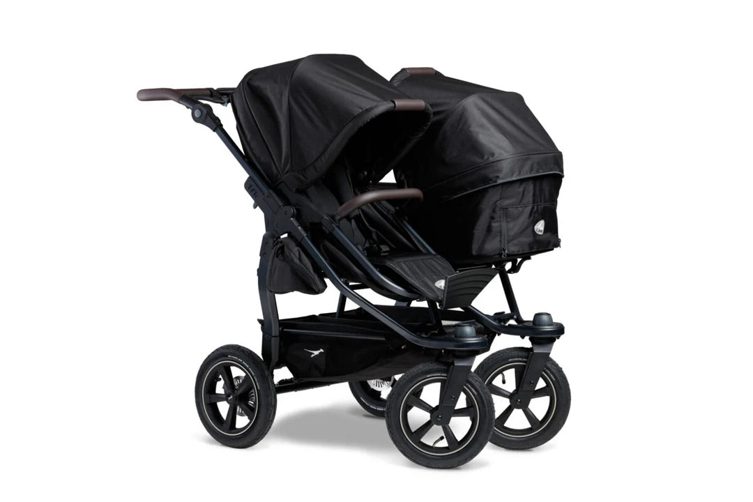 TFK Duo Twin Double Stroller Combi Seat Units - Schwarz