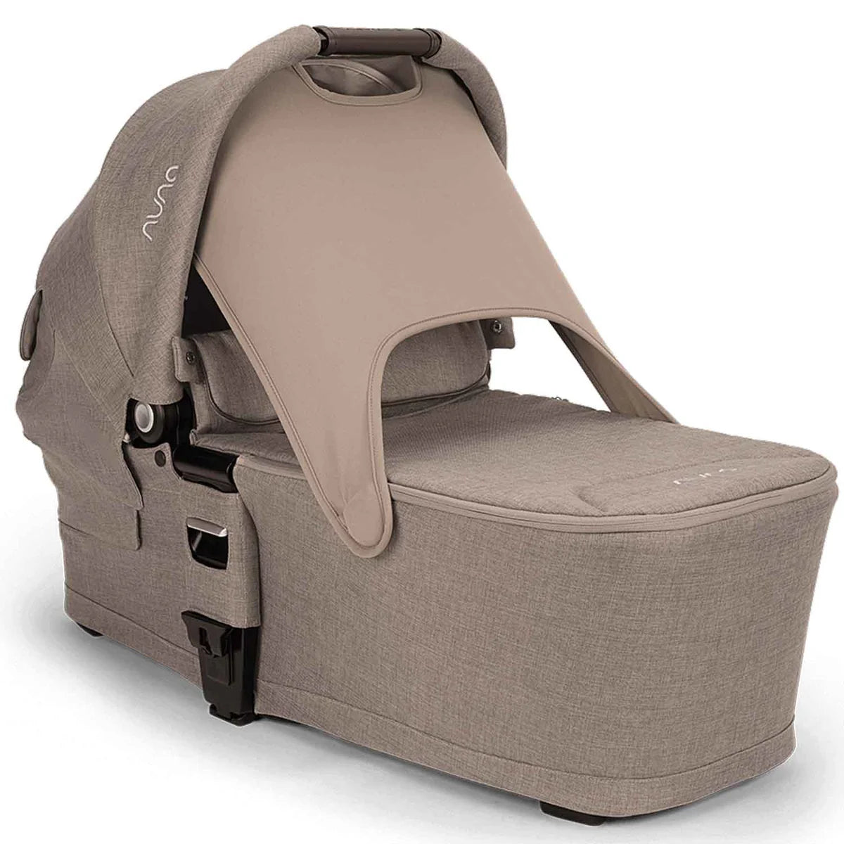 Nuna MIXX Next Pushchair, MIXX Next Carrycot, ARRA Flex Car Seat and BASE Curv Bundle, Cedar