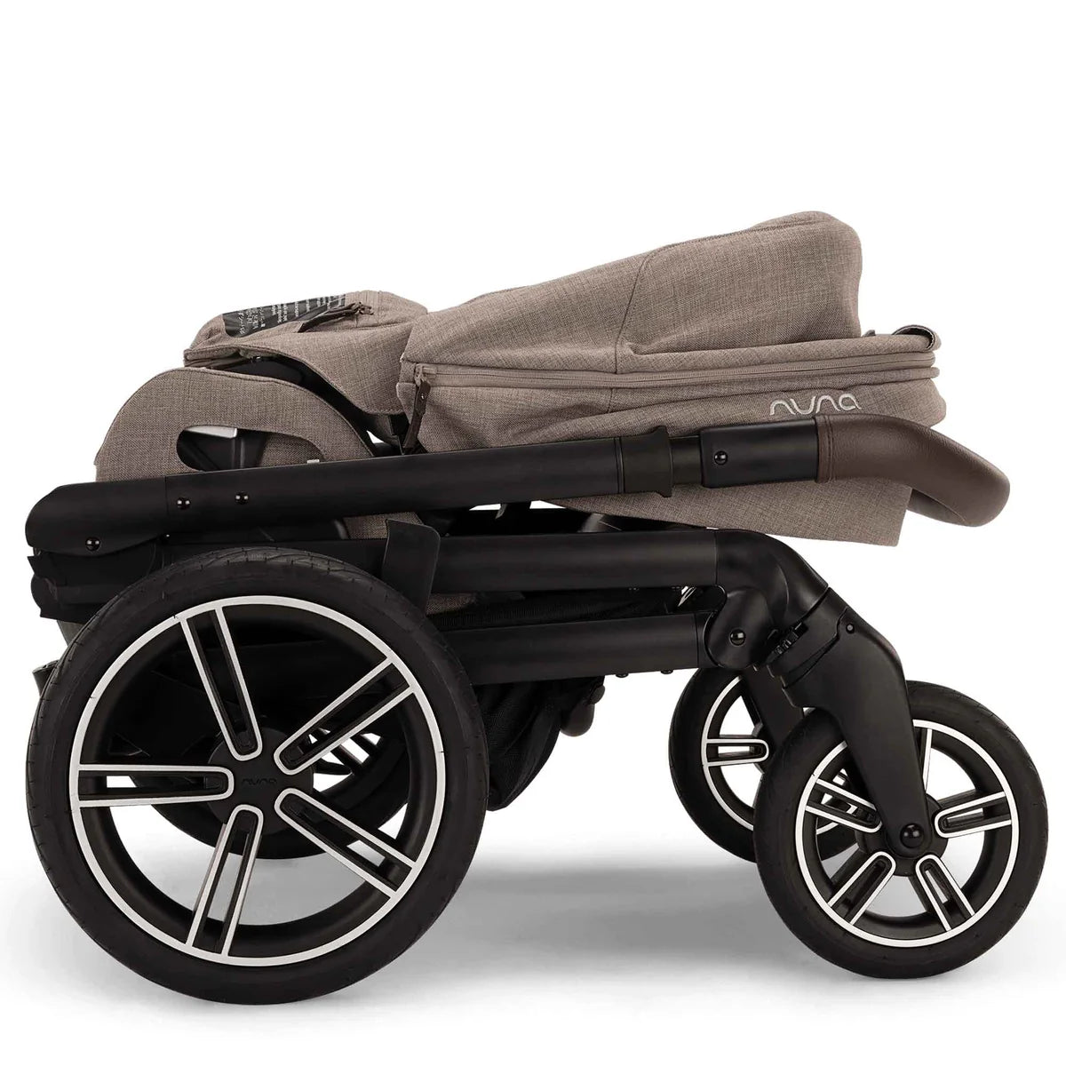 Nuna MIXX Next Pushchair, MIXX Next Carrycot, ARRA Flex Car Seat and BASE Curv Bundle, Cedar