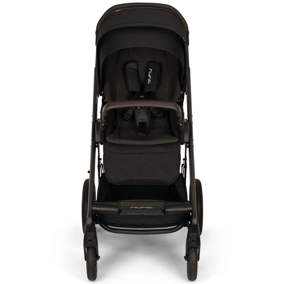 Nuna MIXX Next Pushchair, MIXX Next Carrycot, ARRA Flex Car Seat and BASE Curv Bundle, Caviar
