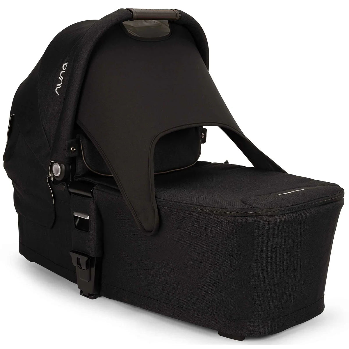 Nuna MIXX Next Pushchair, MIXX Next Carrycot, ARRA Flex Car Seat and BASE Curv Bundle, Caviar