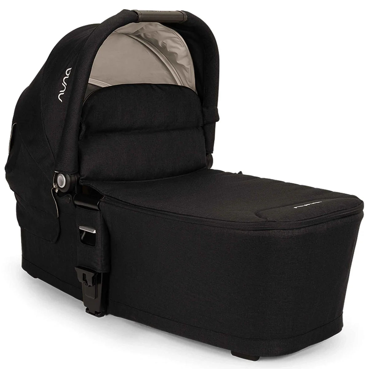Nuna MIXX Next Pushchair, MIXX Next Carrycot, ARRA Flex Car Seat and BASE Curv Bundle, Caviar