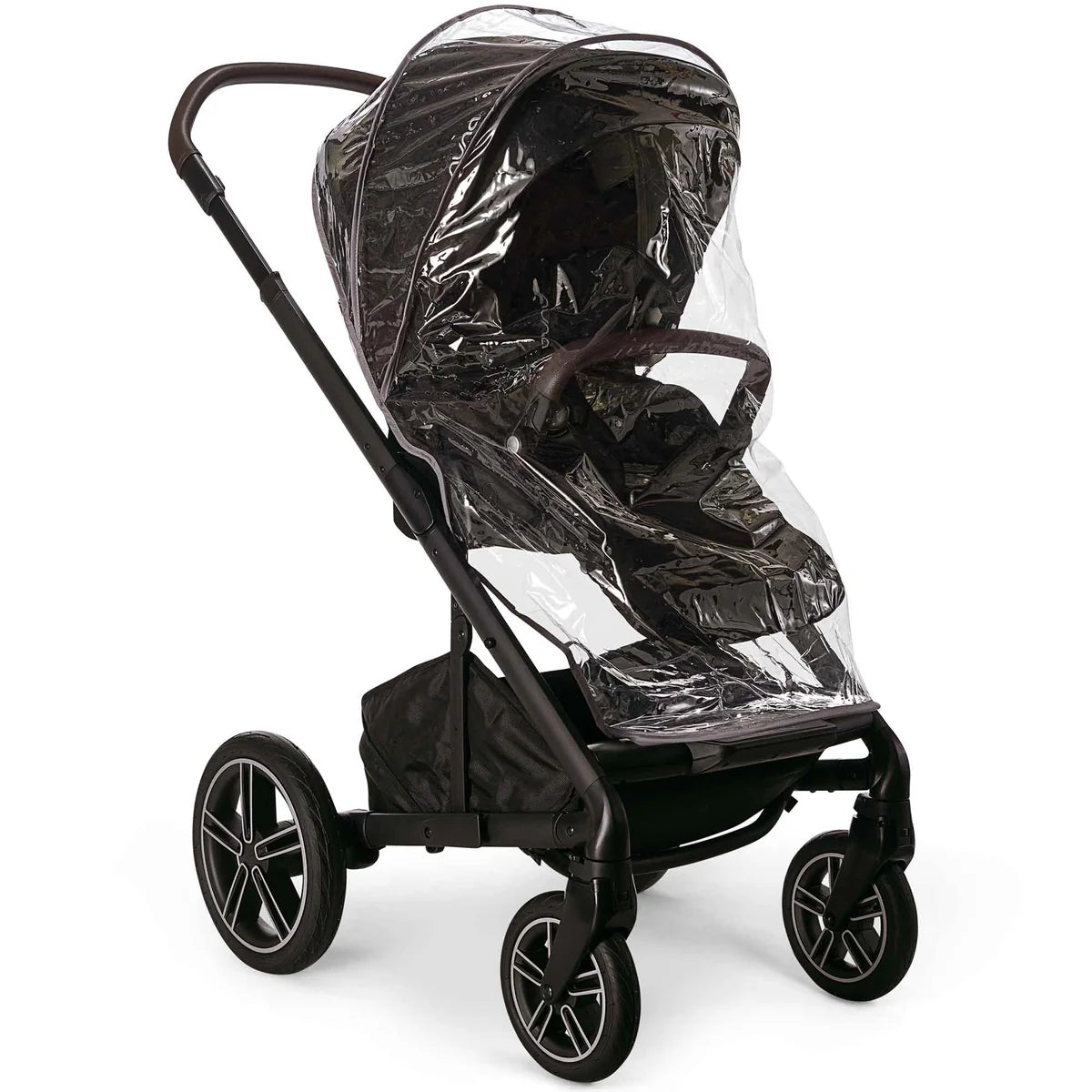 Nuna MIXX Next Pushchair, MIXX Next Carrycot, ARRA Flex Car Seat and BASE Curv Bundle, Caviar