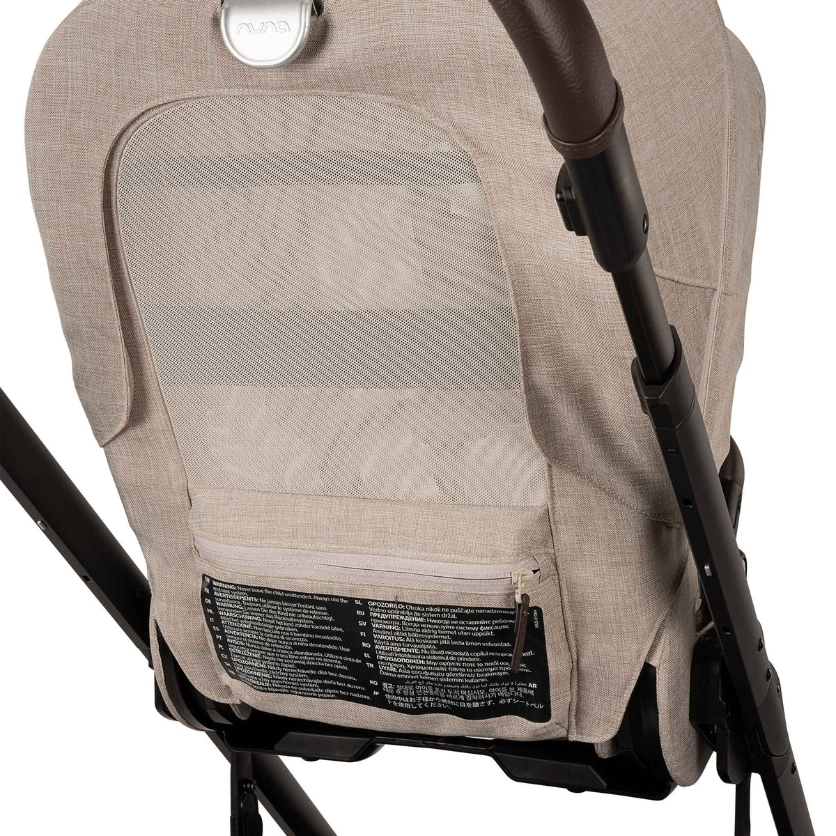 Nuna MIXX Next Pushchair, MIXX Next Carrycot, ARRA Flex Car Seat and BASE Curv Bundle, Biscotti