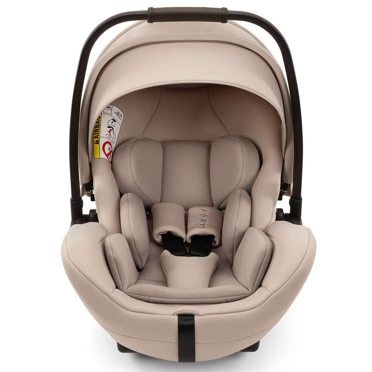 Nuna MIXX Next Pushchair, MIXX Next Carrycot, ARRA Flex Car Seat and BASE Curv Bundle, Biscotti