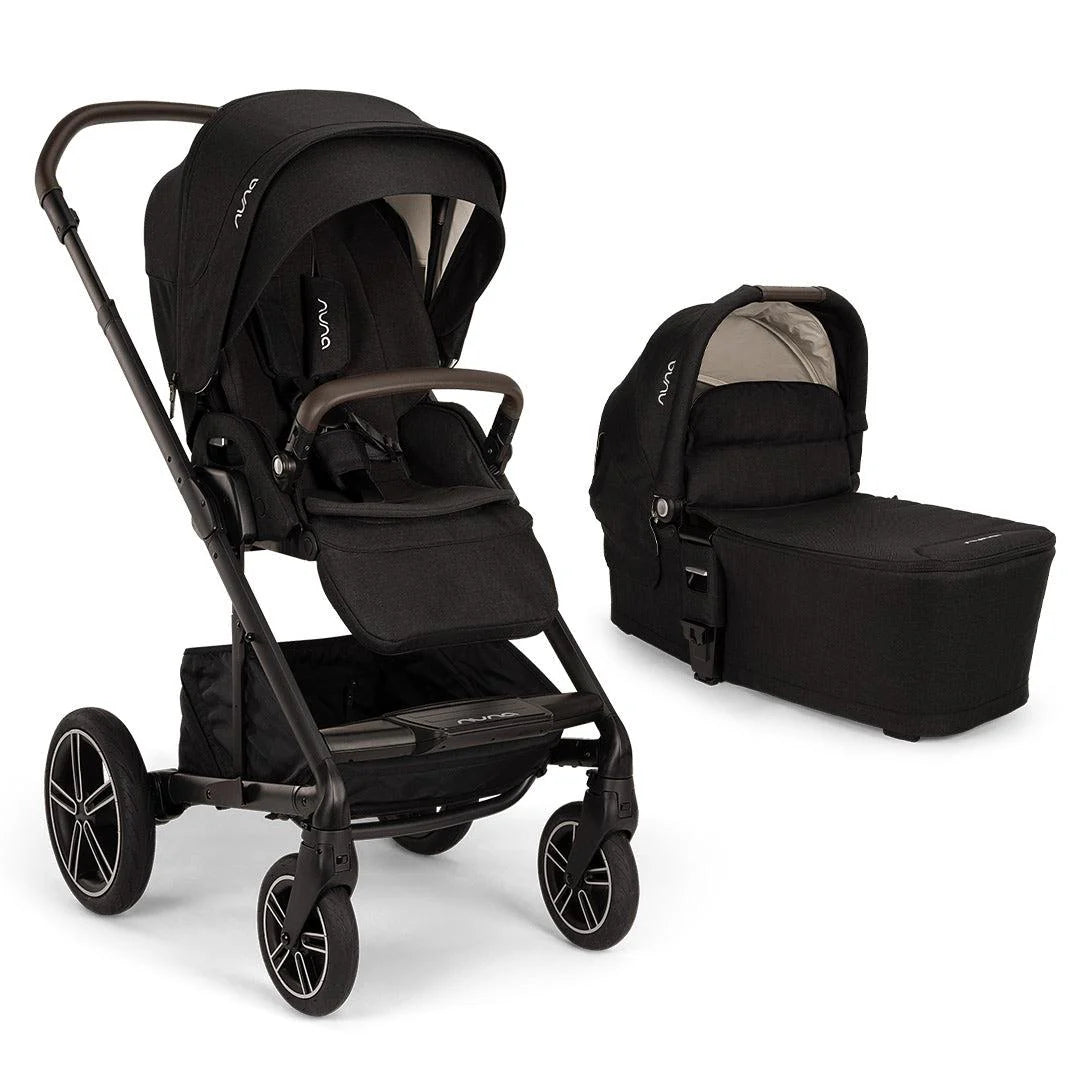 Nuna Mixx Next Pushchair + Carrycot - Caviar