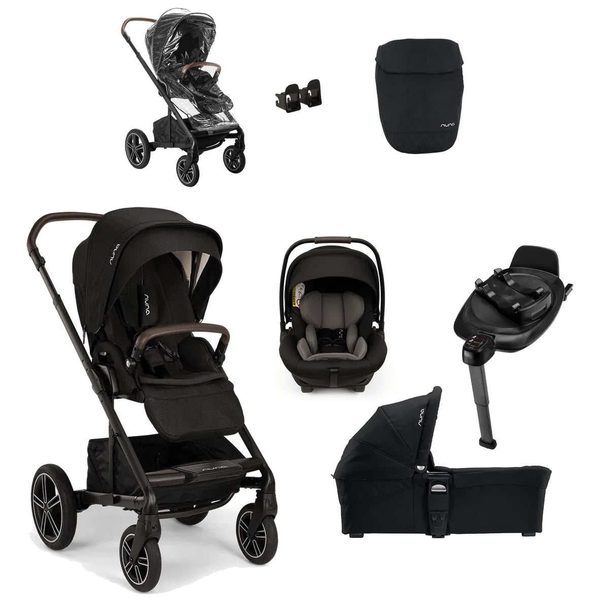 Nuna Mixx Next Generation Arra Bundle -Caviar