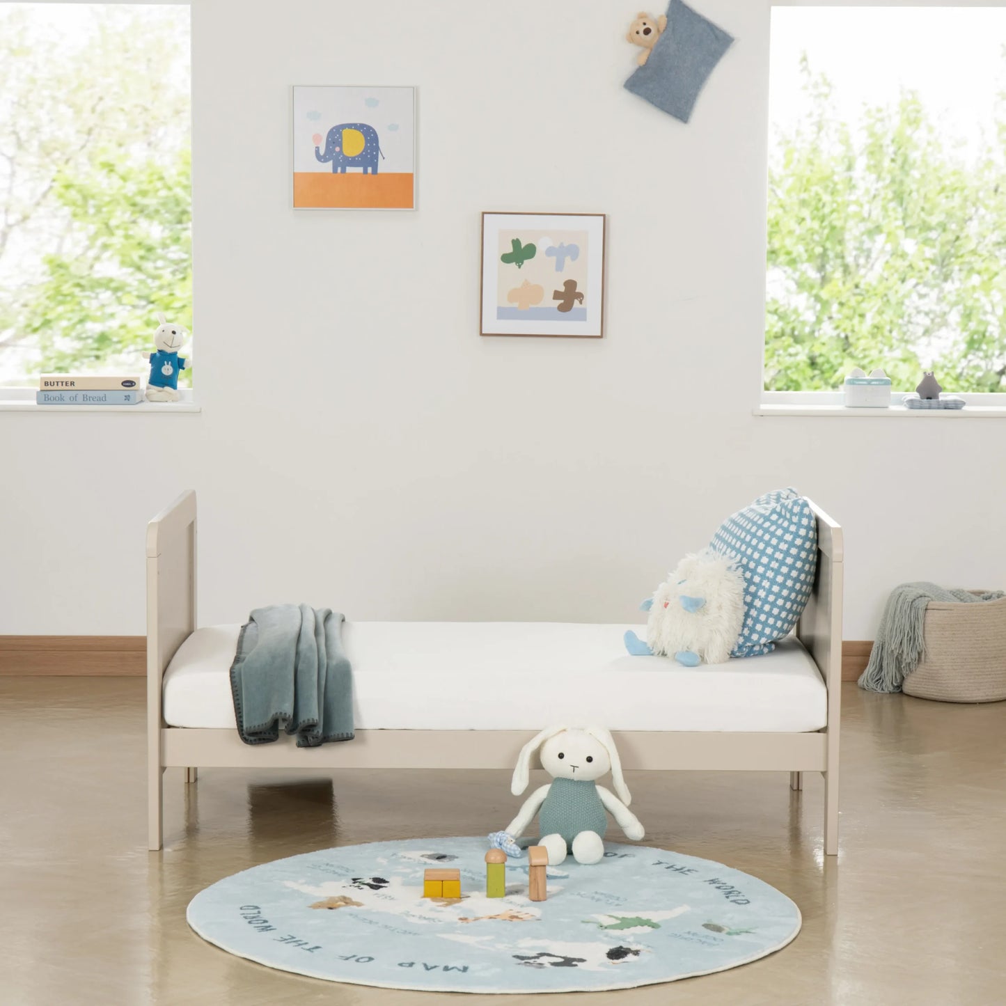 Caro Urban Mini Cot Bed – Cashmere