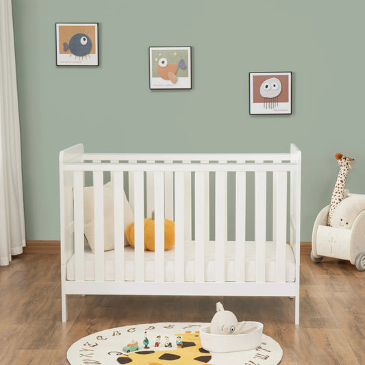 Caro Urban Mini Cot Bed – White
