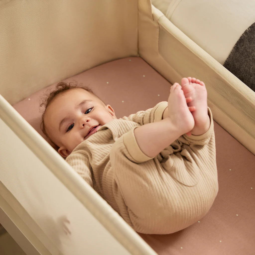 SnuzPod5 Bedside Crib Cashemere