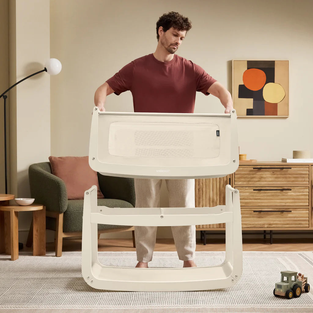 SnuzPod5 Bedside Crib Cashemere
