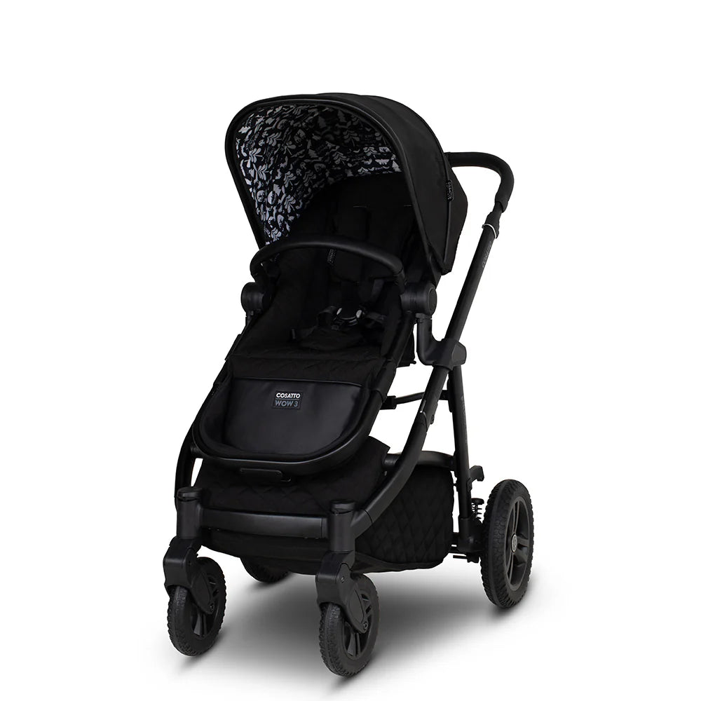 Cosatto Wow 3 All Stage Everything Bundle Silohette