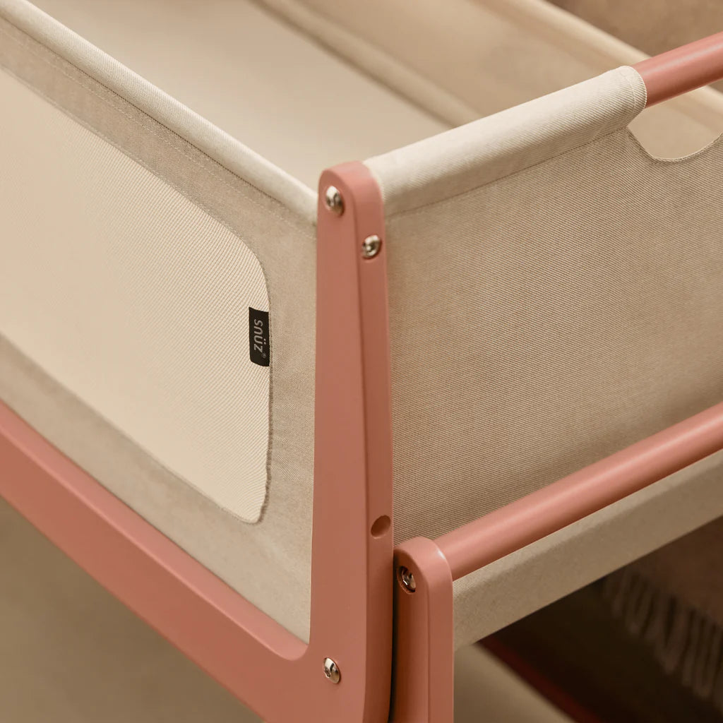 SnuzPod5 Bedside Crib Terracota