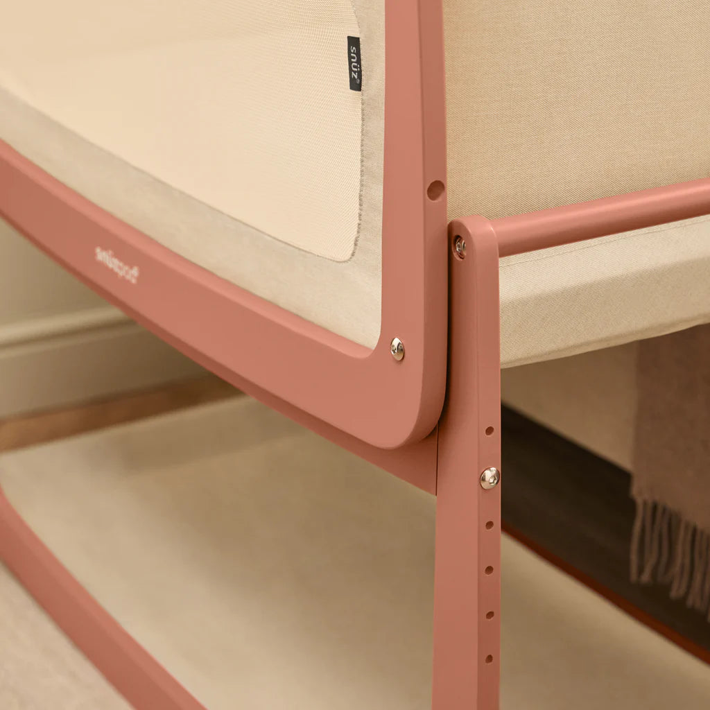 SnuzPod5 Bedside Crib Terracota