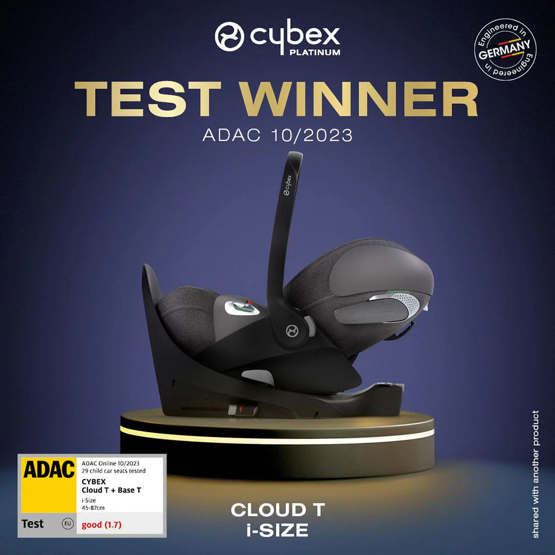 CYBEX Cloud T i-Size Car Seat-Mirage Grey