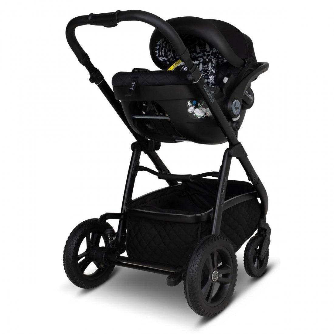 Cosatto Wow 3 Rotating All Stage Family Bundle, Silhouette