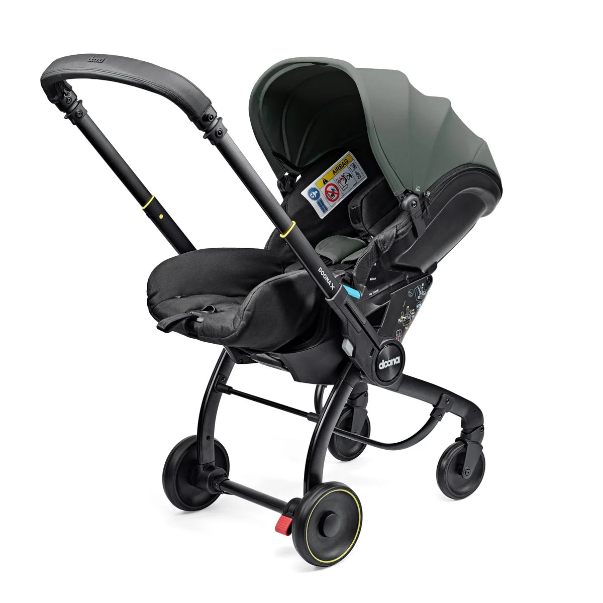 Doona X Recline Car Seat and Stroller Slate Green