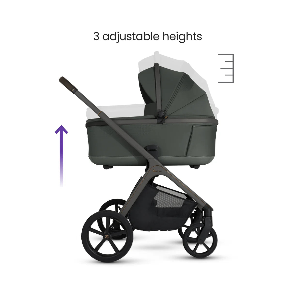 Silver Cross Cove PewterTravel System Ultimate 360 Family Car Seat Bundle (11 piece)