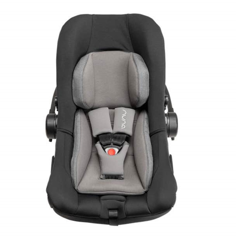 Nuna Pipa Next i-Size Caviar Car Seat with rotating base Tan Handle
