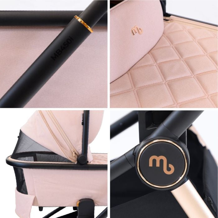 My Babiie MB450 2-in-1 Pushchair & Carrycot - Pink