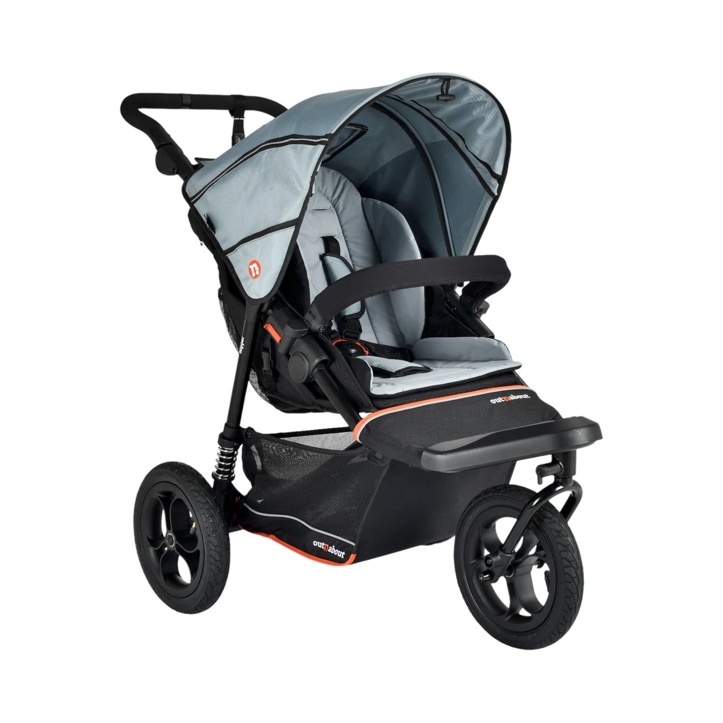 Nipper V6 Pushchair Rocksalt Grey