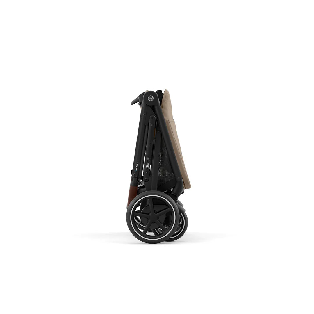 CYBEX e-Gazelle S Pushchair and Carrycot - Almond Beige
