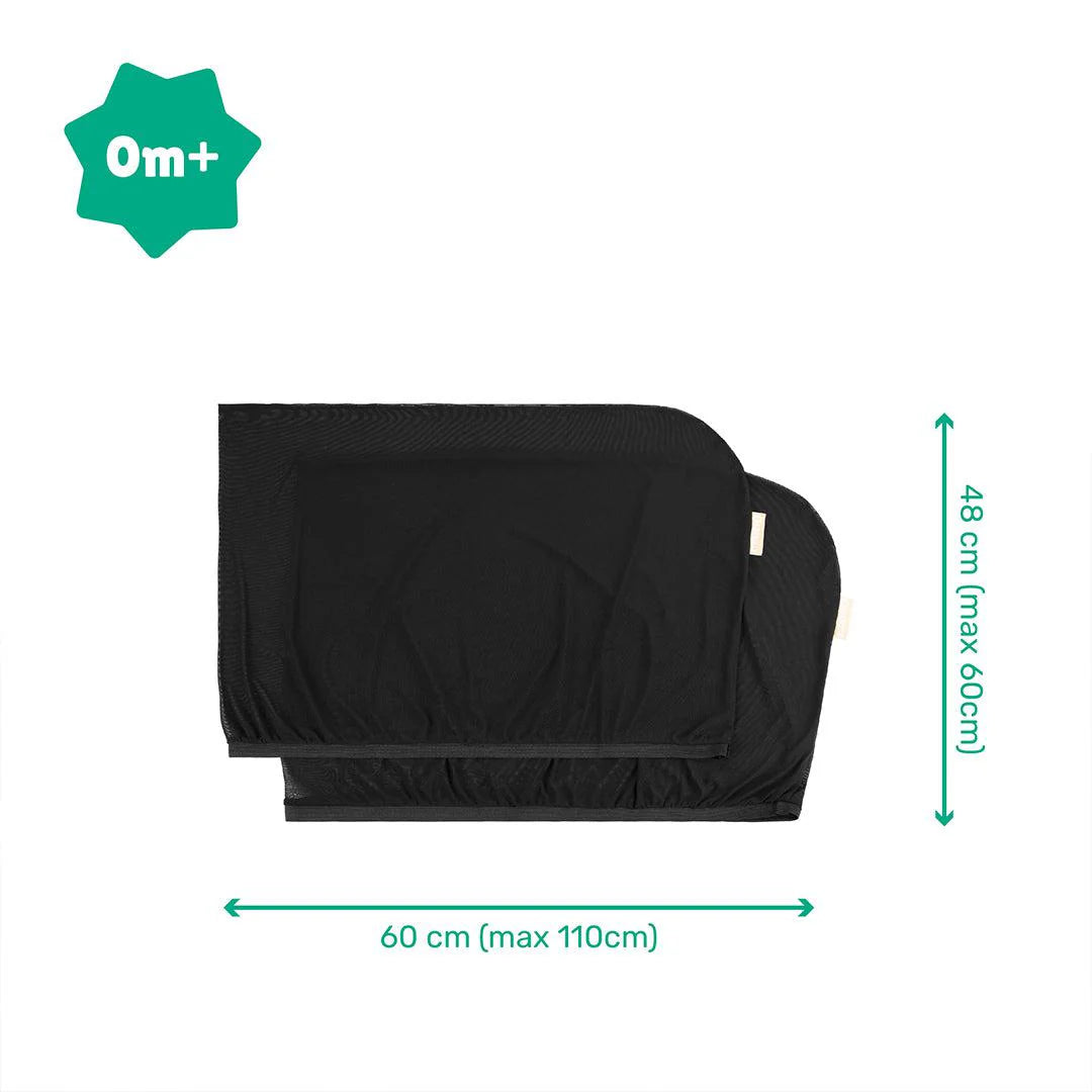 Babymoov Rear Car Window Sunshades Pack of 2