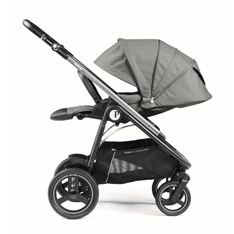 Peg Perego Veloce TC 11 Piece Travel Bundle Mercury Inc Reclining Car Seat