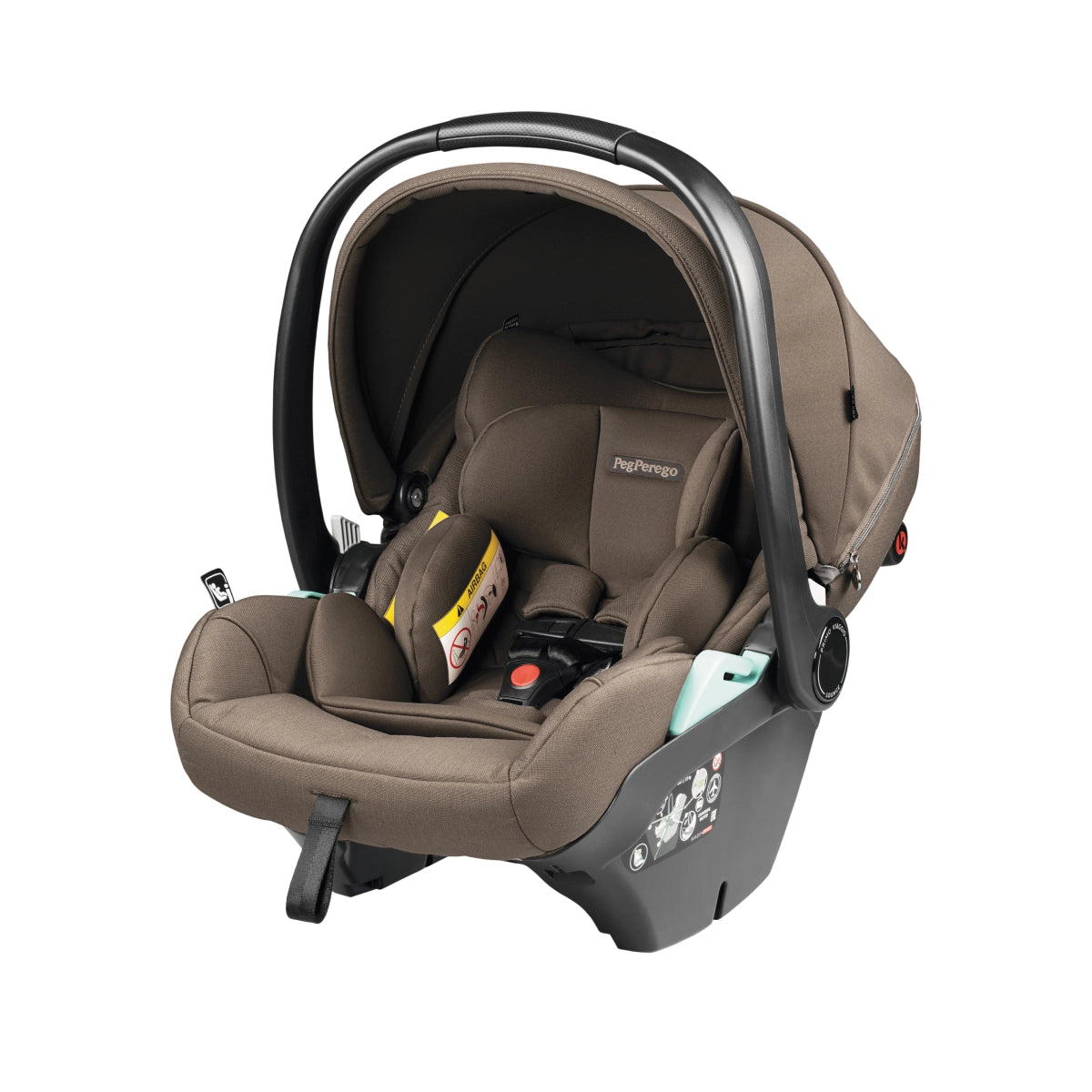 Peg Perego Veloce TC 11 Piece Travel Bundle Pine Bark Inc Reclining Car Seat