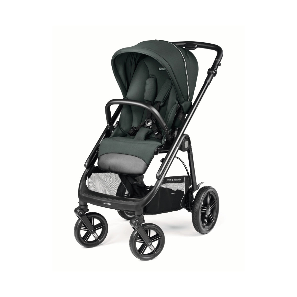 Peg Perego Veloce TC 11 Piece Travel Bundle Metal Inc Reclining Car Seat