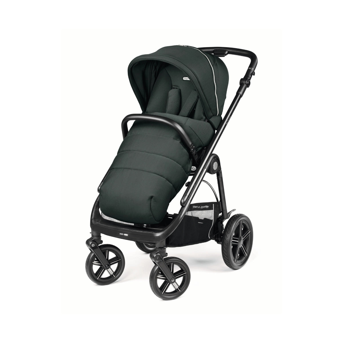 Peg Perego Veloce TC 11 Piece Travel Bundle Metal Inc Reclining Car Seat