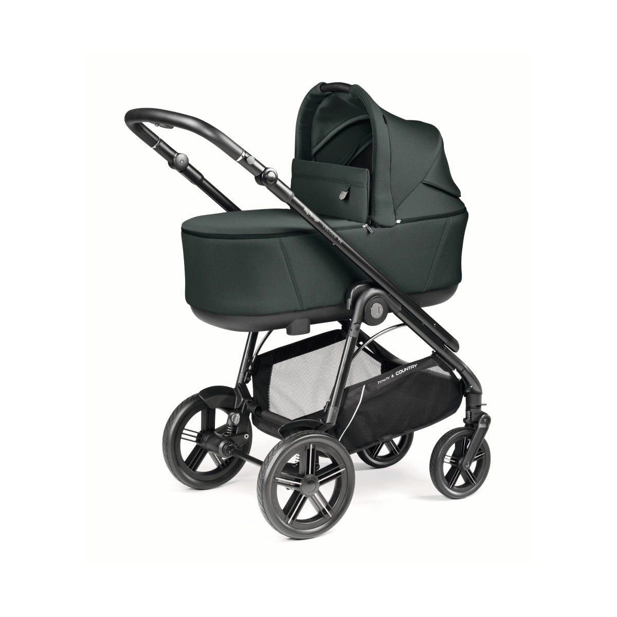 Peg Perego Veloce TC 11 Piece Travel Bundle Metal Inc Reclining Car Seat