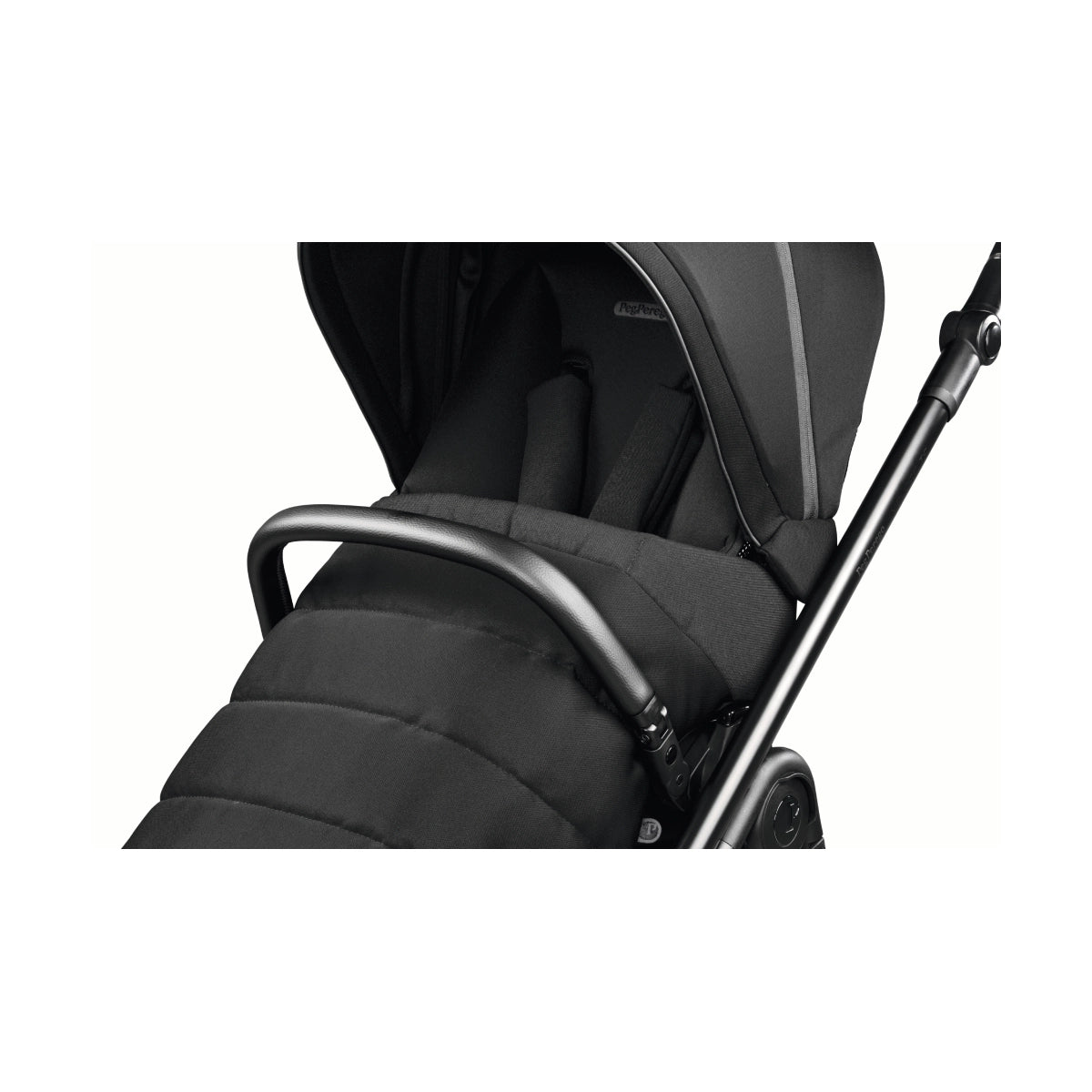 Peg Perego Veloce TC 11 Piece Travel Bundle True Black Inc Reclining Car Seat